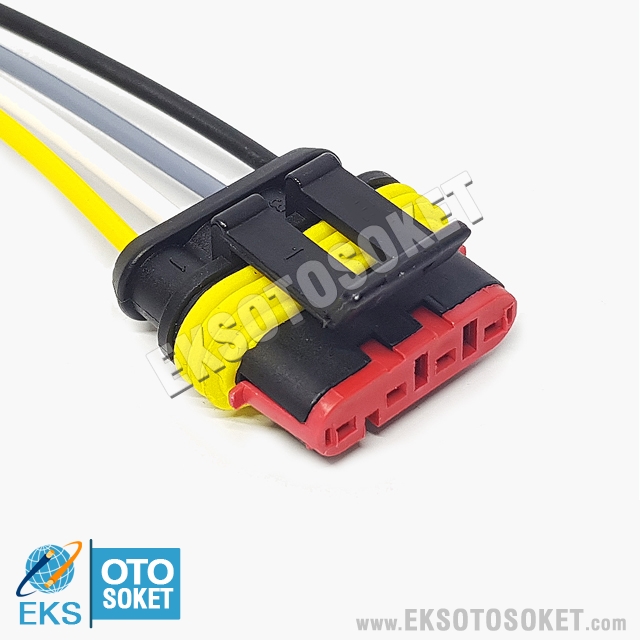 4C010 | 4 KABLOLU SOKET | EKS OTO SOKET